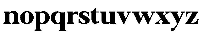 Qatarist Extra Bold Font LOWERCASE