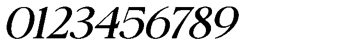 Qatarist Extra Expanded Slanted Font OTHER CHARS