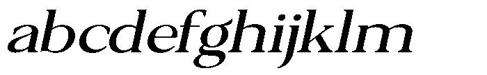 Qatarist Extra Expanded Slanted FONT