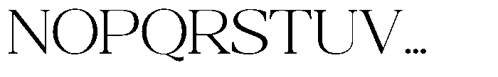 Qatarist Extra Light Expanded Font UPPERCASE