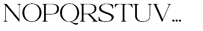 Qatarist Extra Light Extra Expanded Font UPPERCASE