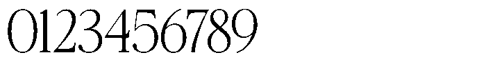 Qatarist Extra Light Semi Condensed Font OTHER CHARS