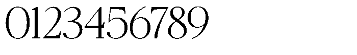 Qatarist Extra Light Semi Expanded Font OTHER CHARS