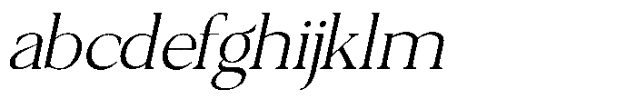 Qatarist Extra Light Slanted FONT