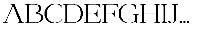 Qatarist Extra Light Ultra Expanded Font UPPERCASE