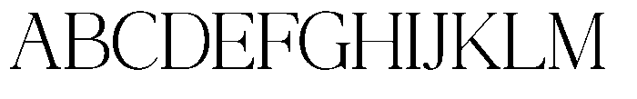 Qatarist Extra Light Font UPPERCASE