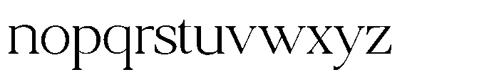 Qatarist Extra Light Font LOWERCASE