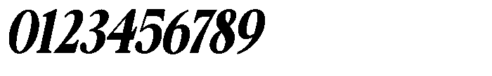Qatarist ExtraBold ExtraCondensed Slant Font OTHER CHARS
