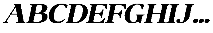 Qatarist ExtraBold ExtraExpanded Slant Font UPPERCASE