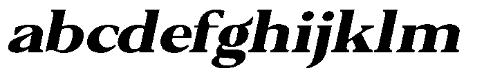 Qatarist ExtraBold ExtraExpanded Slant FONT