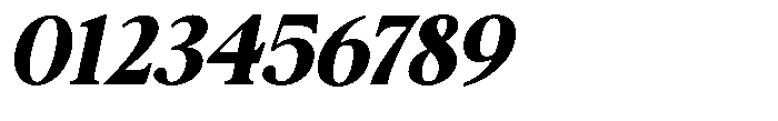 Qatarist ExtraBold SemiExpanded Slant Font OTHER CHARS
