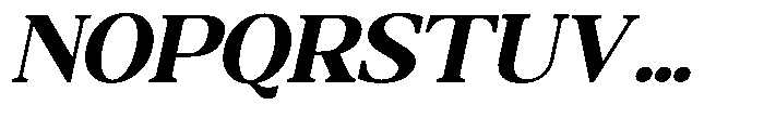 Qatarist ExtraBold SemiExpanded Slant Font UPPERCASE