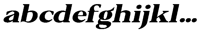 Qatarist ExtraBold UltraExpanded Slant FONT
