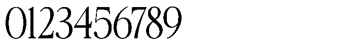 Qatarist Light Condensed Font OTHER CHARS