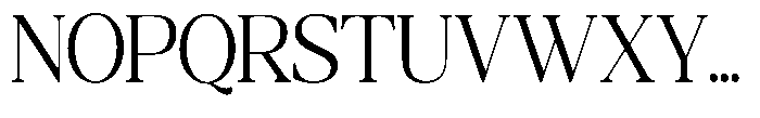Qatarist Light Condensed Font UPPERCASE
