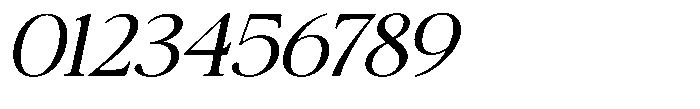Qatarist Light Extra Expanded Slanted Font OTHER CHARS
