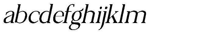 Qatarist Light Semi Condensed Slanted FONT
