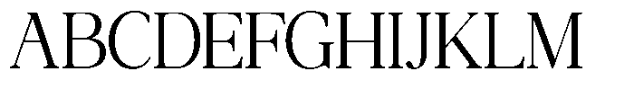 Qatarist Light Semi Condensed Font UPPERCASE