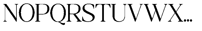 Qatarist Light Semi Condensed Font UPPERCASE