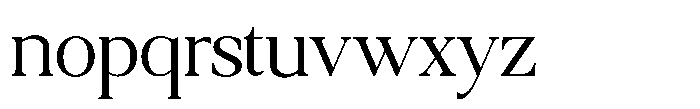 Qatarist Light Semi Condensed Font LOWERCASE