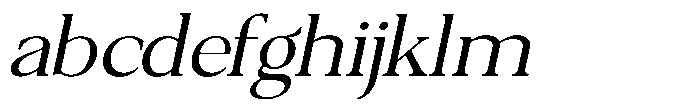 Qatarist Light Semi Expanded Slanted FONT