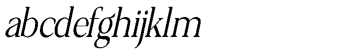 Qatarist Light Ultra Condensed Slanted FONT