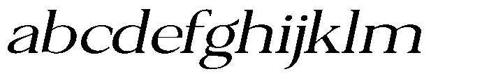 Qatarist Light Ultra Expanded Slanted FONT