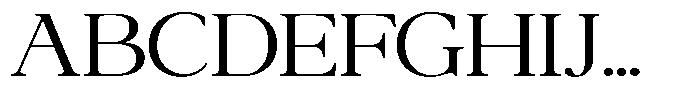 Qatarist Light Ultra Expanded Font UPPERCASE