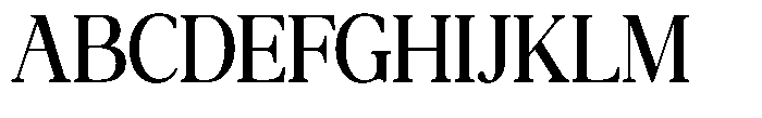 Qatarist Medium Condensed Font UPPERCASE