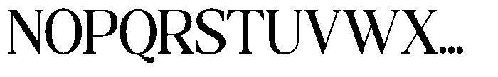 Qatarist Medium Condensed Font UPPERCASE