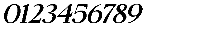 Qatarist Medium Expanded Slanted Font OTHER CHARS