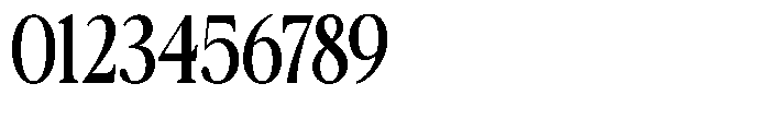 Qatarist Medium Extra Condensed Font OTHER CHARS