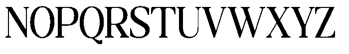 Qatarist Medium Extra Condensed Font UPPERCASE