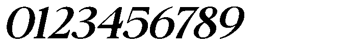 Qatarist Medium Extra Expanded Slanted Font OTHER CHARS