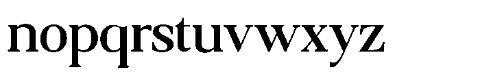 Qatarist Medium Semi Condensed Font LOWERCASE