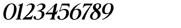Qatarist Medium Semi Expanded Slanted Font OTHER CHARS