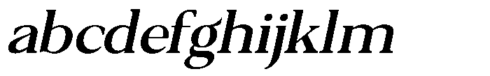 Qatarist Medium Semi Expanded Slanted FONT