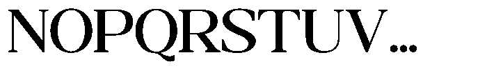 Qatarist Medium Semi Expanded Font UPPERCASE