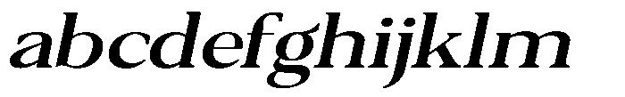 Qatarist Medium Ultra Expanded Slanted FONT