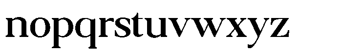 Qatarist Medium Font LOWERCASE
