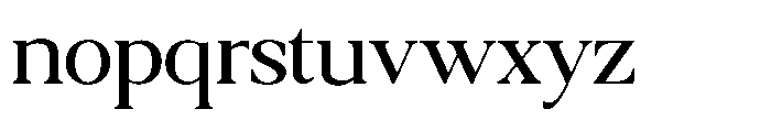 Qatarist Regular Font LOWERCASE