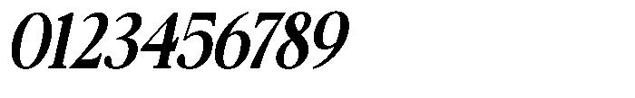 Qatarist Semi Bold Condensed Slanted Font OTHER CHARS