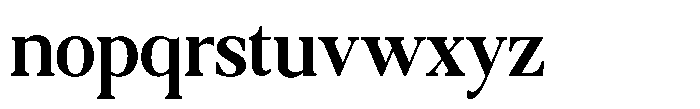 Qatarist Semi Bold Condensed Font LOWERCASE