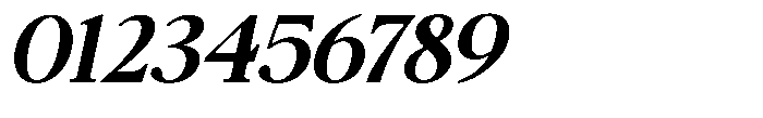 Qatarist Semi Bold Expanded Slanted Font OTHER CHARS