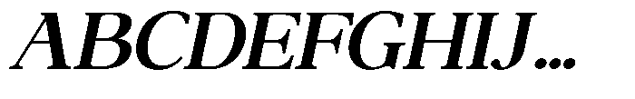 Qatarist Semi Bold Expanded Slanted Font UPPERCASE