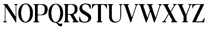 Qatarist Semi Bold Extra Condensed Font UPPERCASE