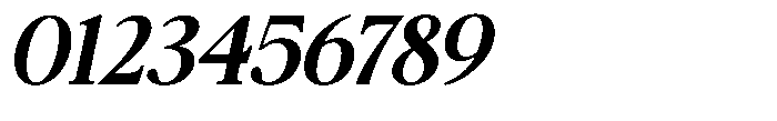 Qatarist Semi Bold Semi Expanded Slanted Font OTHER CHARS