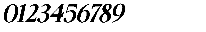 Qatarist Semi Bold Slanted Font OTHER CHARS