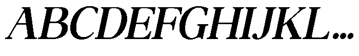 Qatarist Semi Bold Slanted Font UPPERCASE