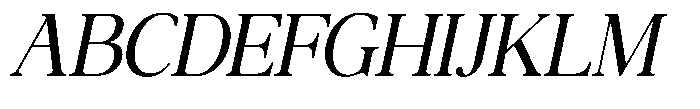 Qatarist Semi Condensed Slanted Font UPPERCASE